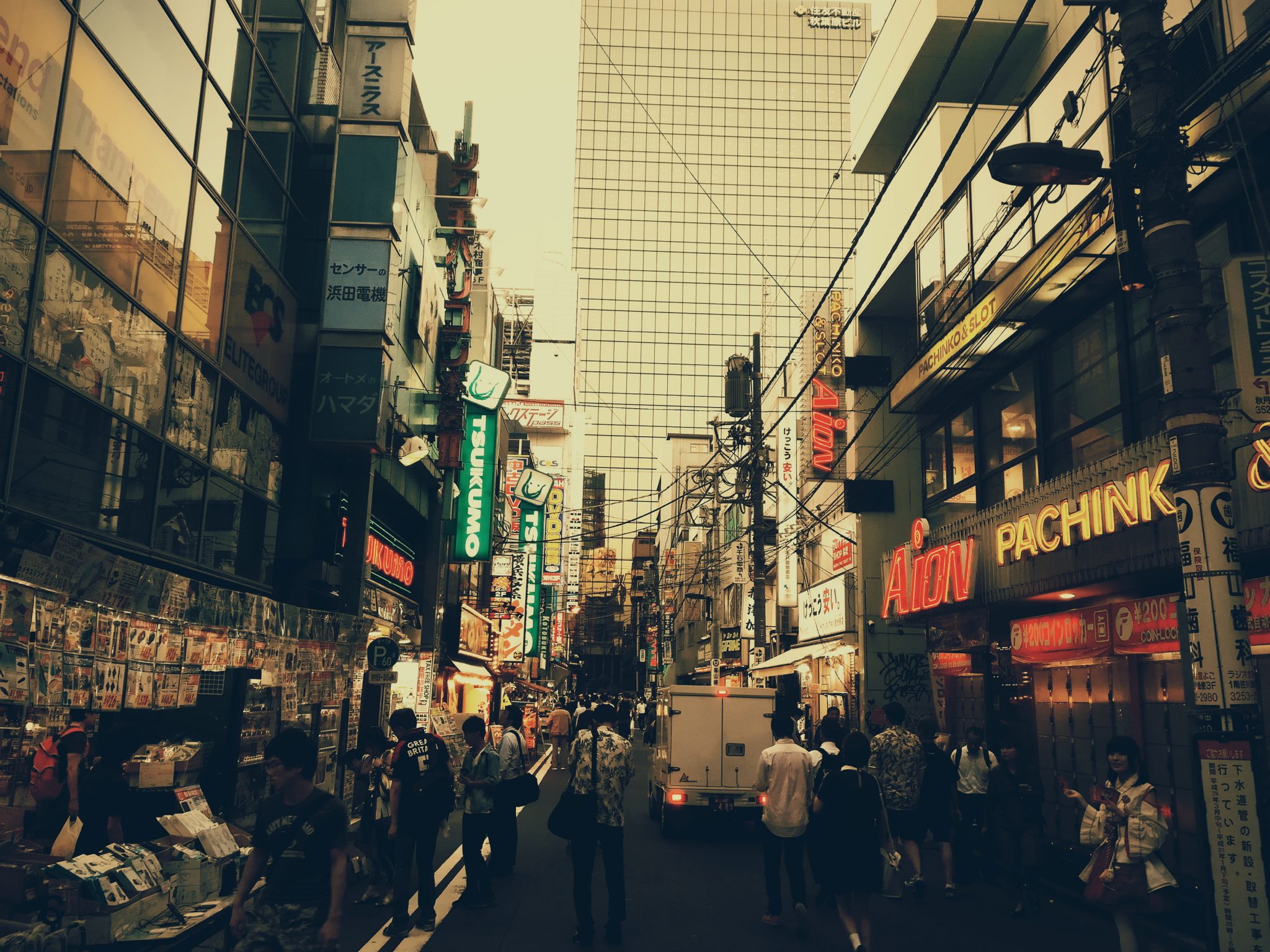 商店街 繁華街 東京散策